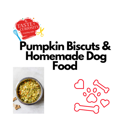 Pumpkin Dog Biscuits & Homemade Dog Food