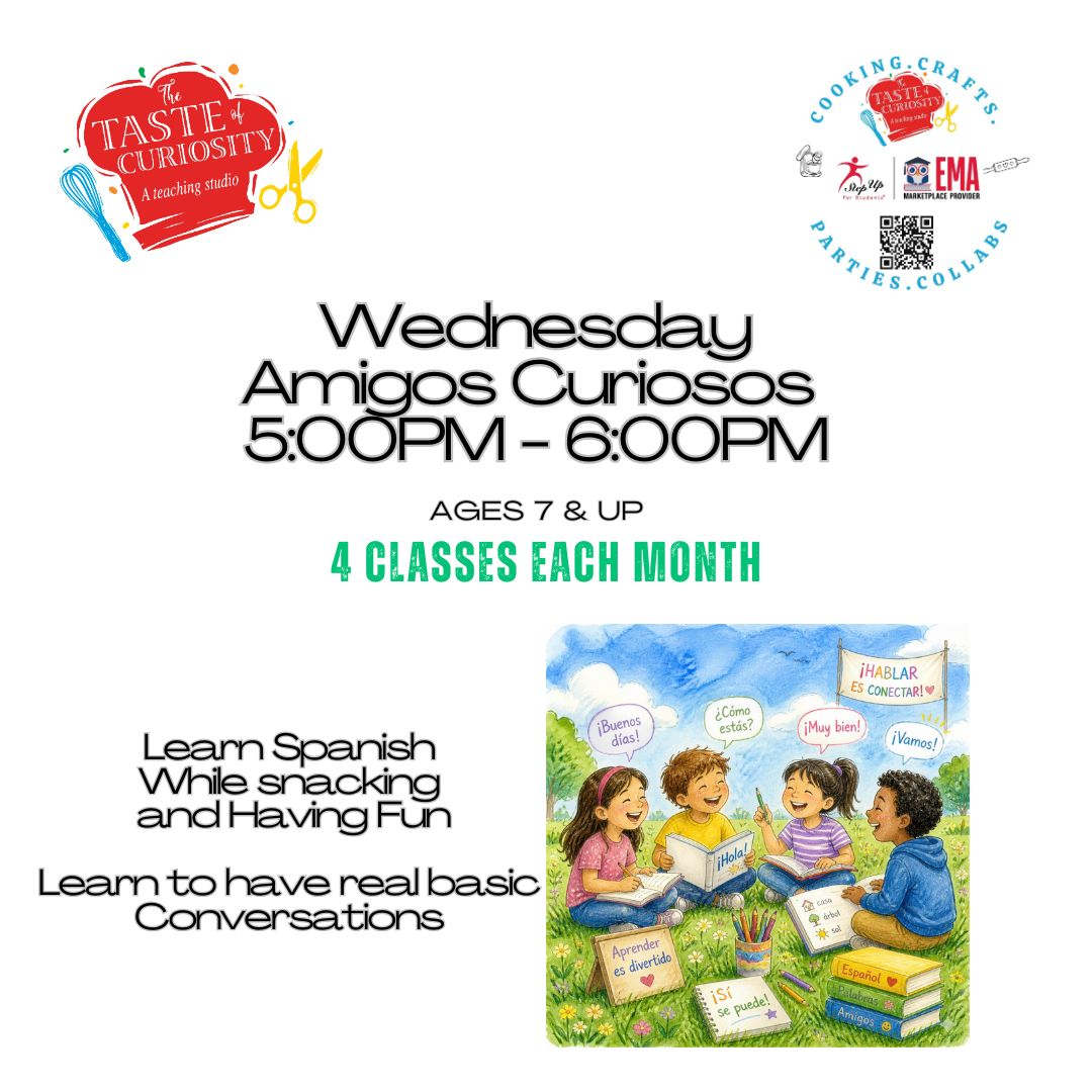Single Child Spanish Class Wednesday @2:30PM