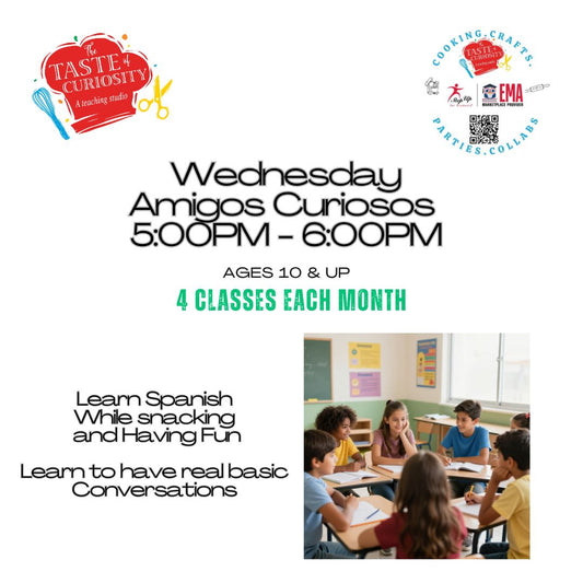 Single Child Spanish Class Wednesday @2:30PM