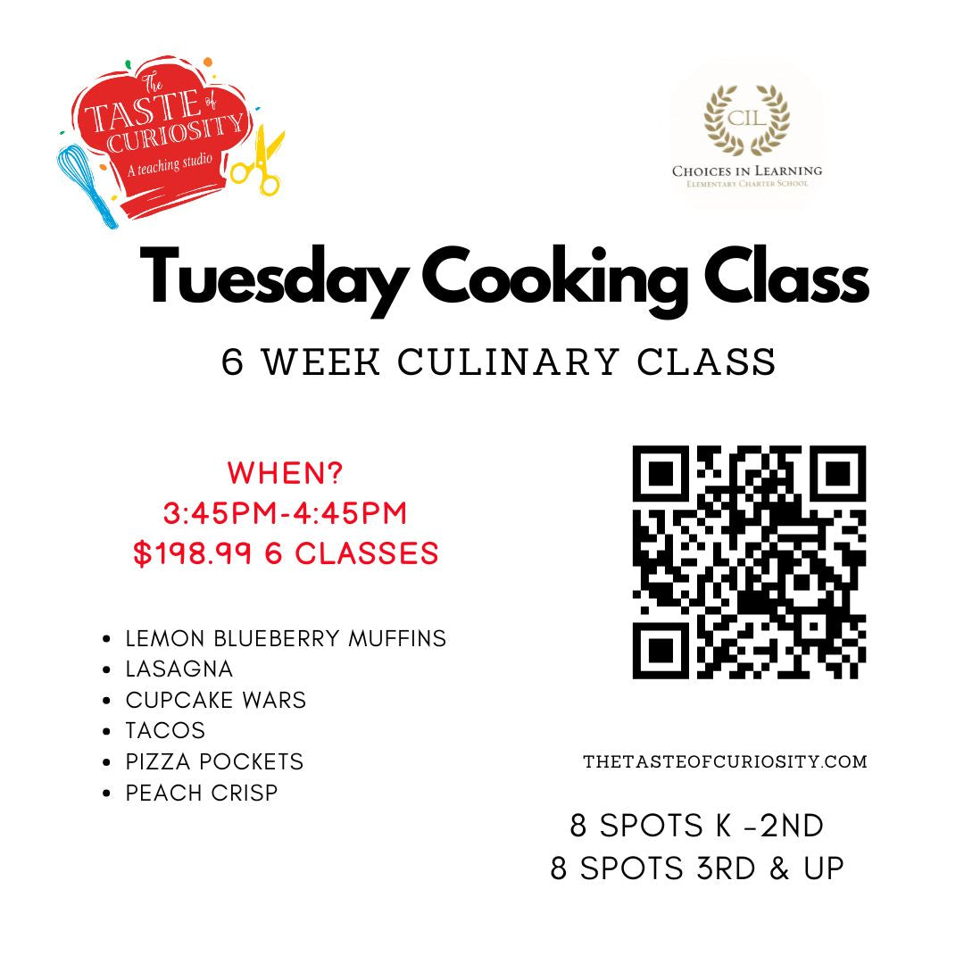 Choices in Learning - 6 wks Tuesdays K - 5