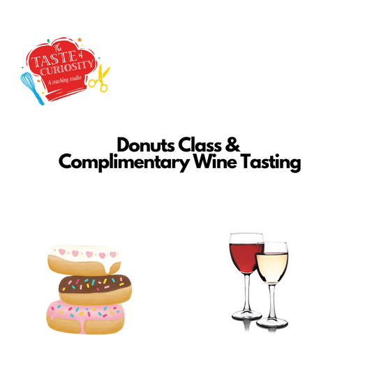 Adult Donut Making & Complimentary  Wine Tasting
