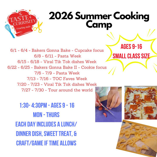 Summer Camps Ages 9 thru 16 1:30PM - 4:30PM