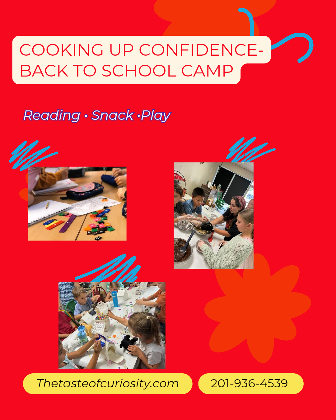 Cooking Up Confidence- Back to School Camp
