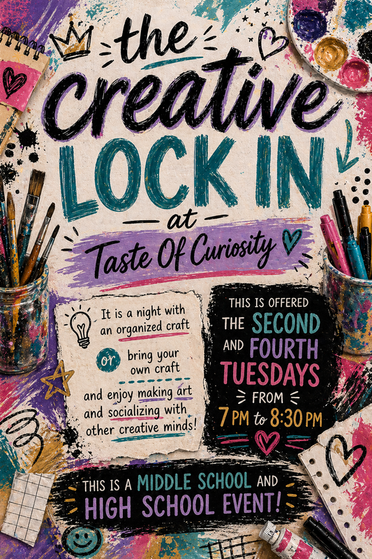 Crafting Class - Creative Lock In Tuesday Nights