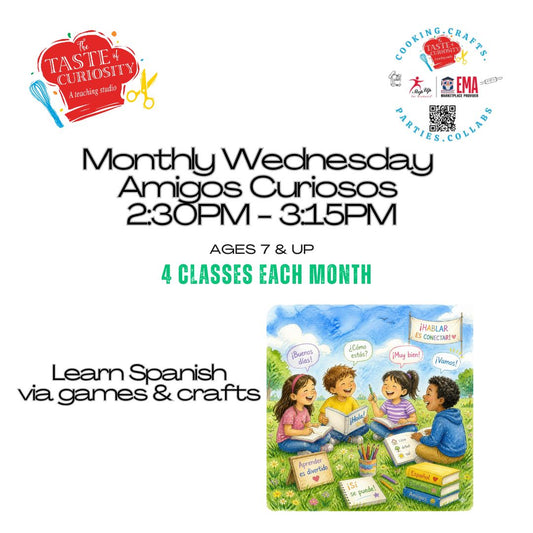 Monthly Child Spanish Class Semester Wednesday @2:30PM